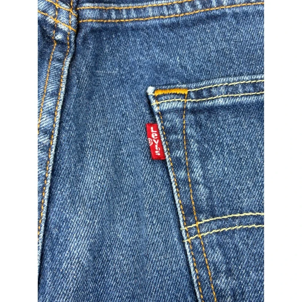 Levis 501 Original Fit Mens Jeans 32x32 Blue‎ Denim Straight Leg Button Fly